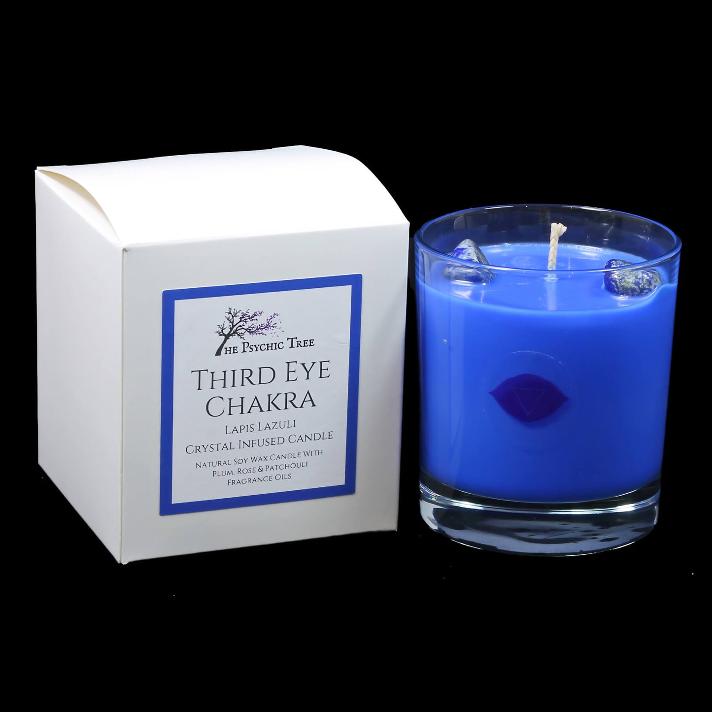 Third Eye Chakra - Crystal Infused Scented Candle