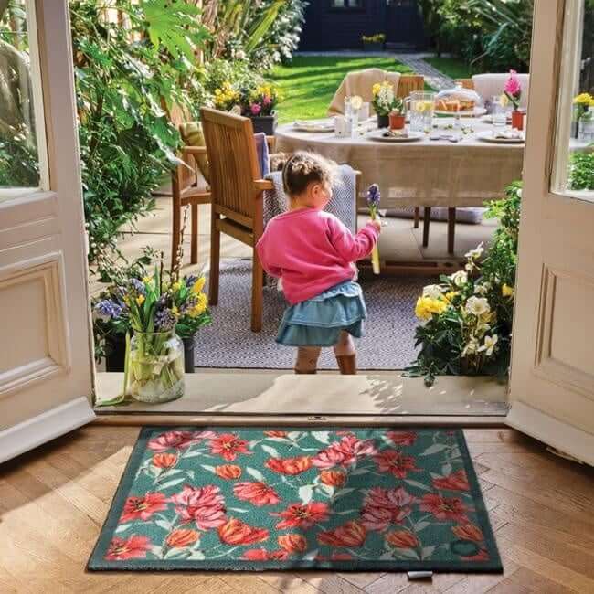 Eco-Friendly Floral-Inspired Mat
