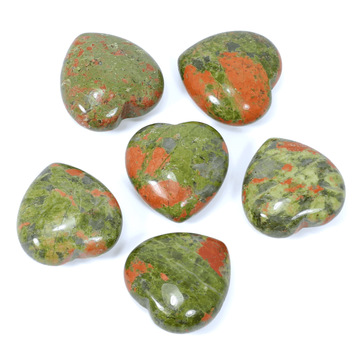 Unakite Mini Heart