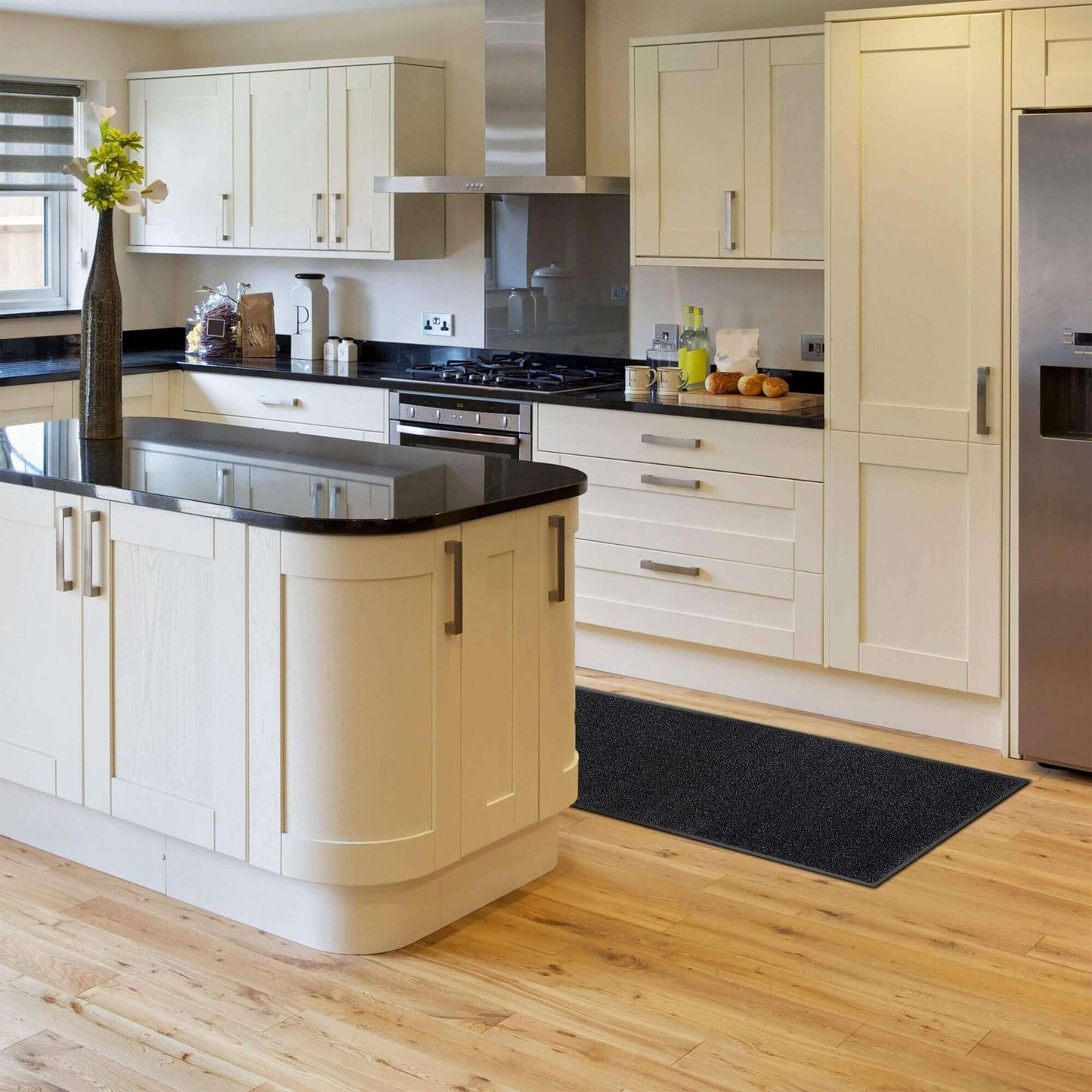 Washable Mat With Border Small Medium | 133