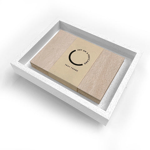 Handmade Obeche Wood  Tray Frame (A5)