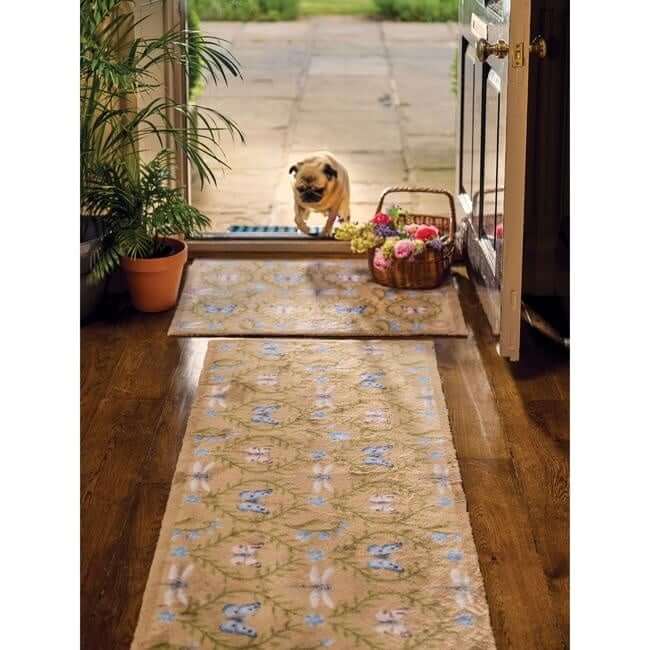 Eco-Friendly Washable Floral Mat