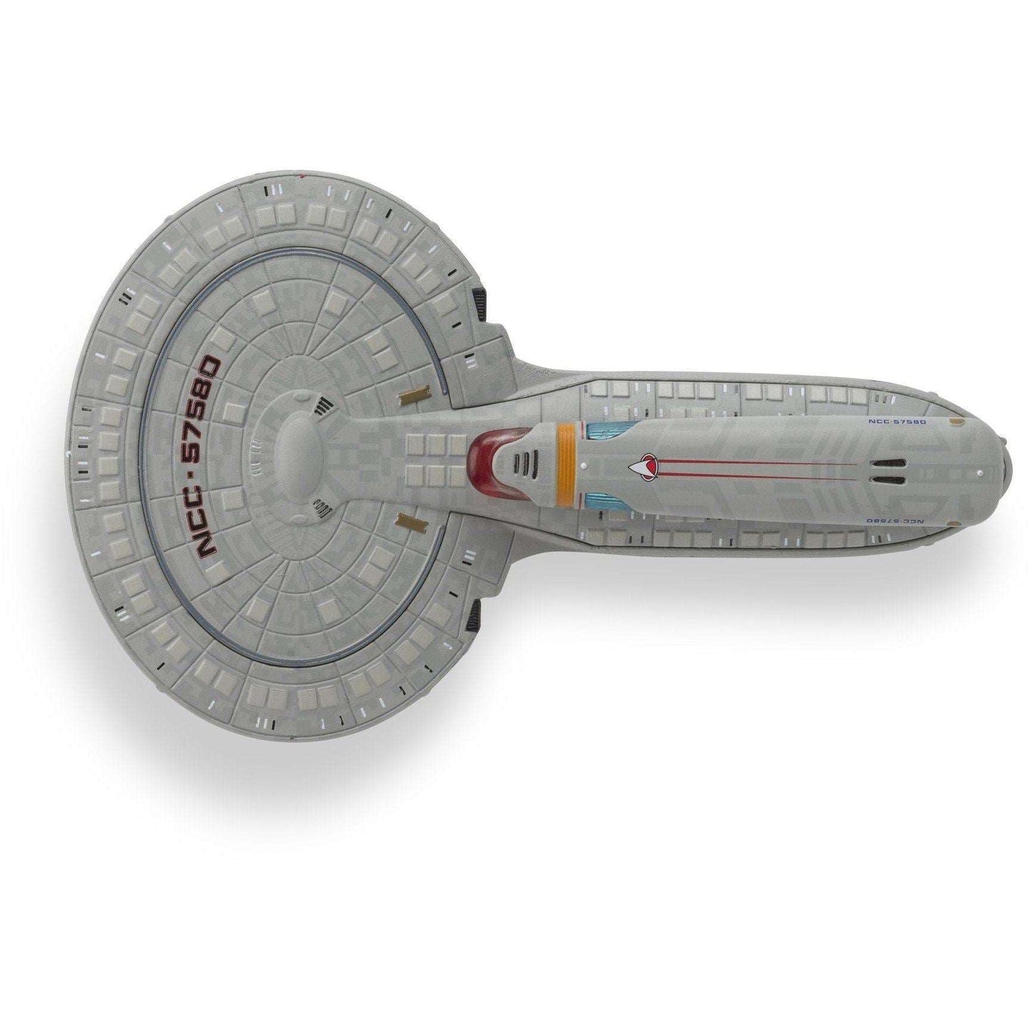 #114 Challenger Class Starship Model Die Cast Ship (Star Trek)