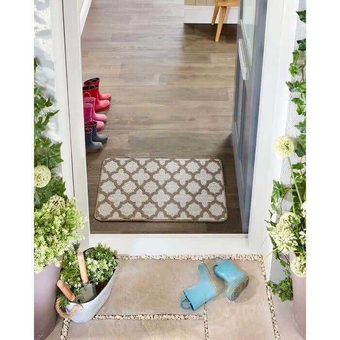 Washable Mat and Runner Moroccan Design
