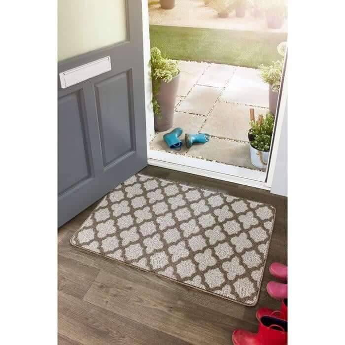 Washable Mat and Runner Moroccan Design