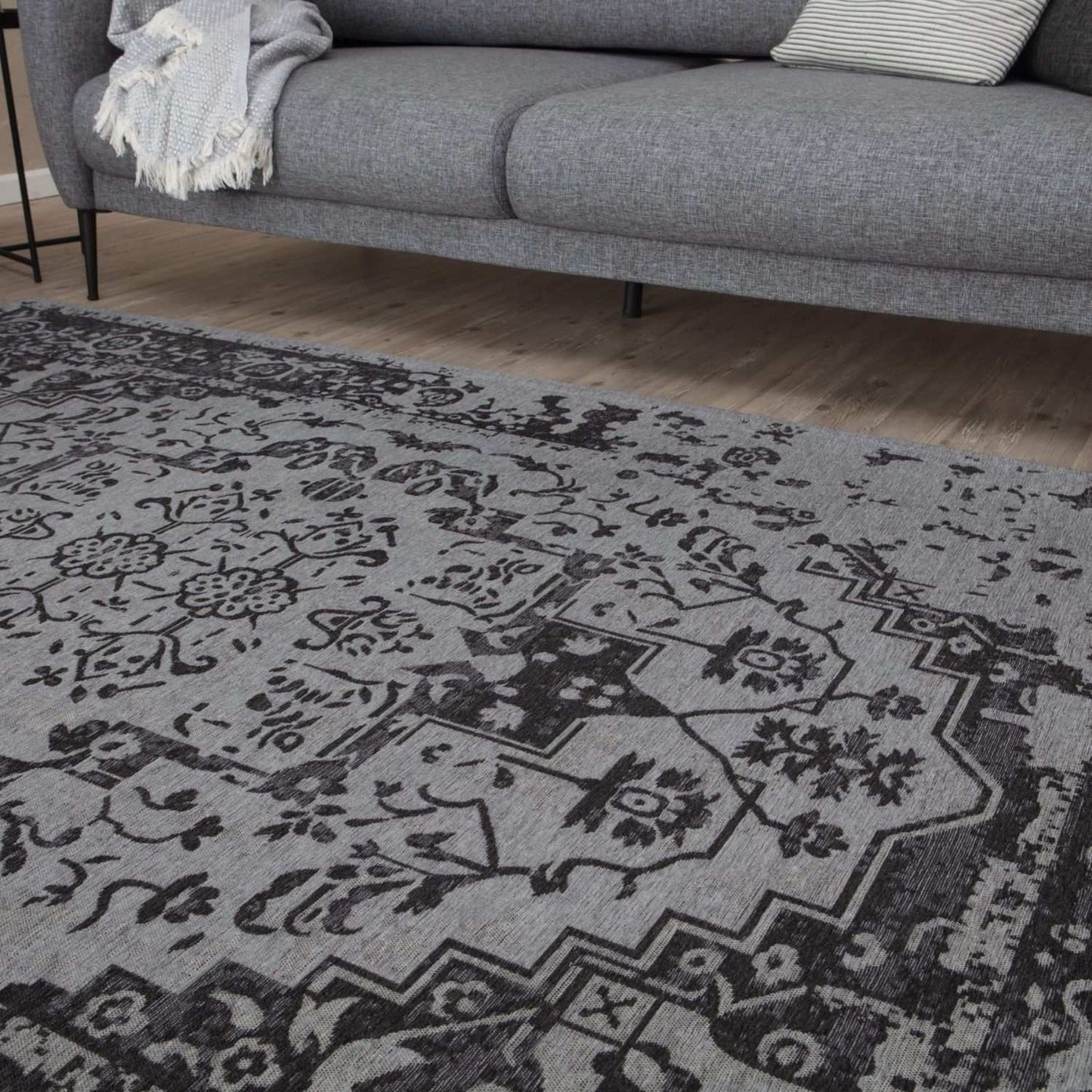 Washable Rug Carina Grey | 6963