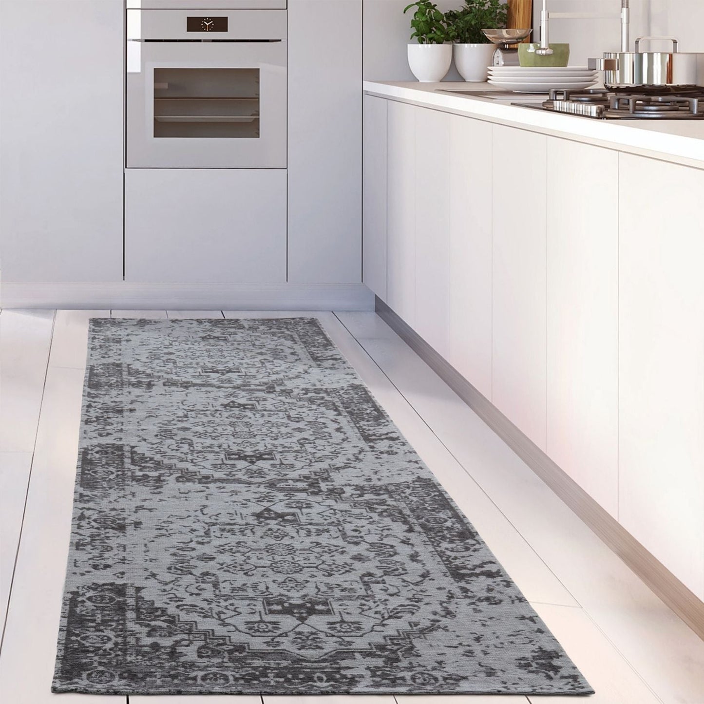 Washable Rug Carina Grey | 6963