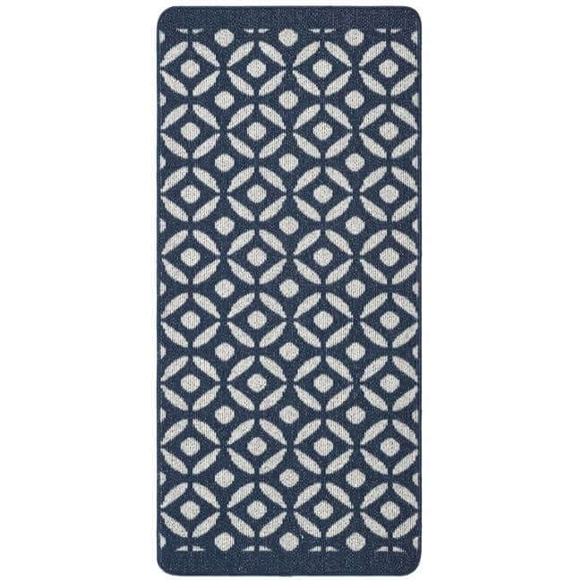 Washable Mat and Runners Geometric Design
