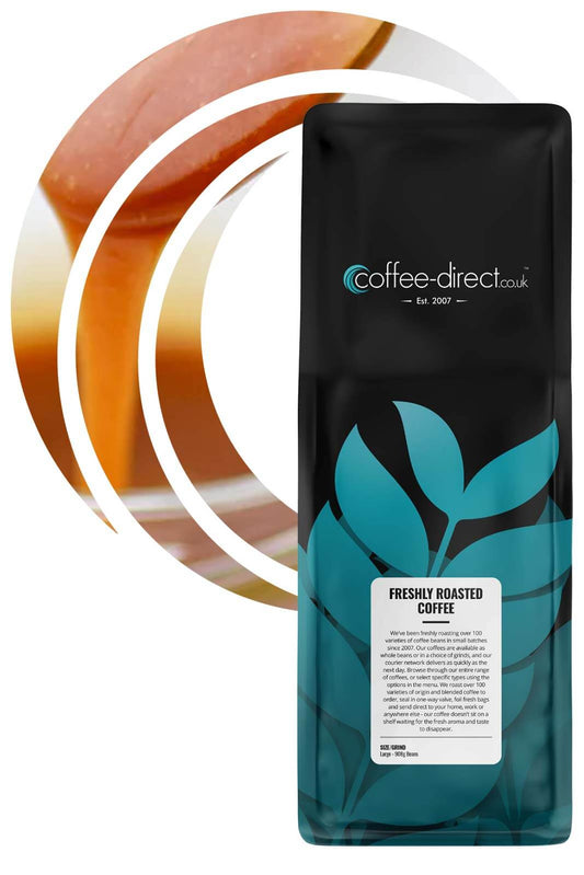 Buy Caramel Flavoured Coffee Online - Fast Nationwide Delivery