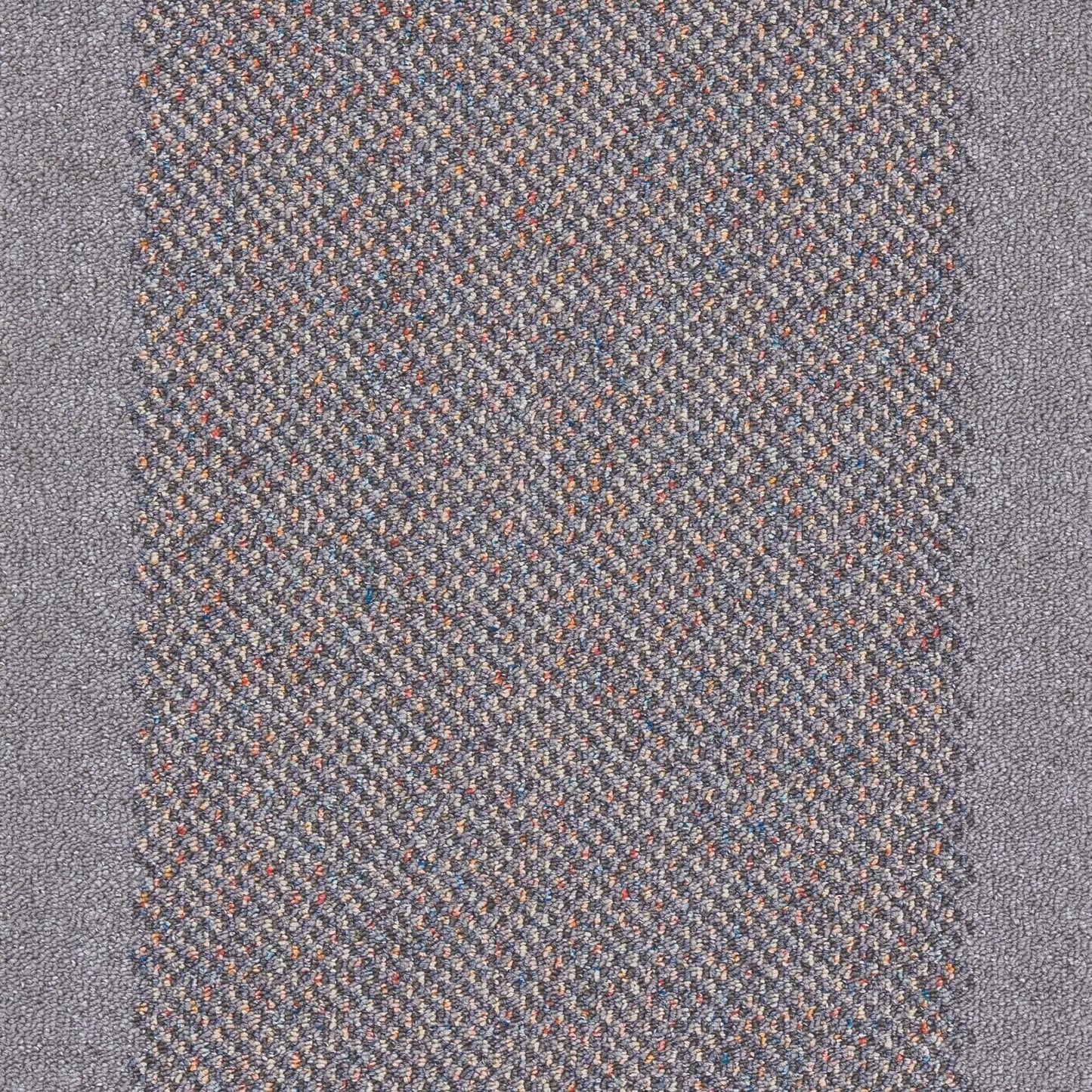 Washable Bordered Silver Grey Rug| 110G