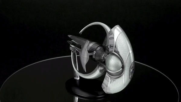 #07 Spock's Jellyfish Model Die Cast Ship SPECIAL ISSUE (Eaglemoss / Star Trek)