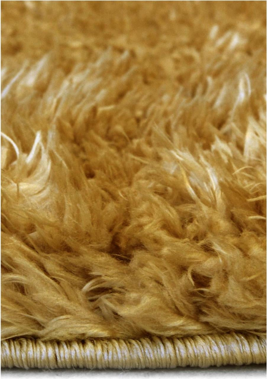 Lagom Ochre Shaggy Rug