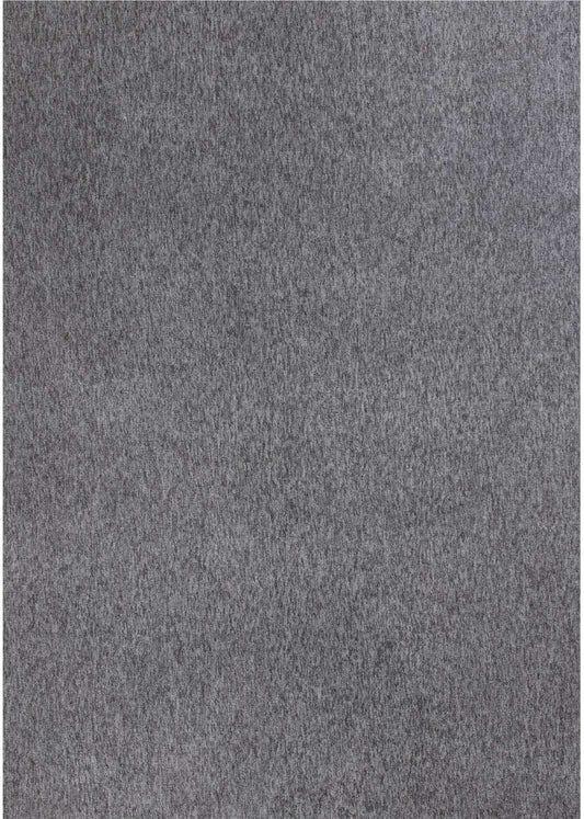 Flex Grey Low Pile Solid Rug