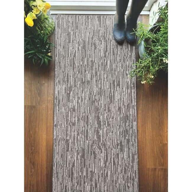 Washable Mat and Runners Abstract Design