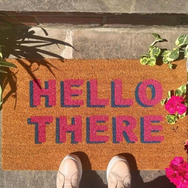 Printed Coir Doormats 45x75 cm
