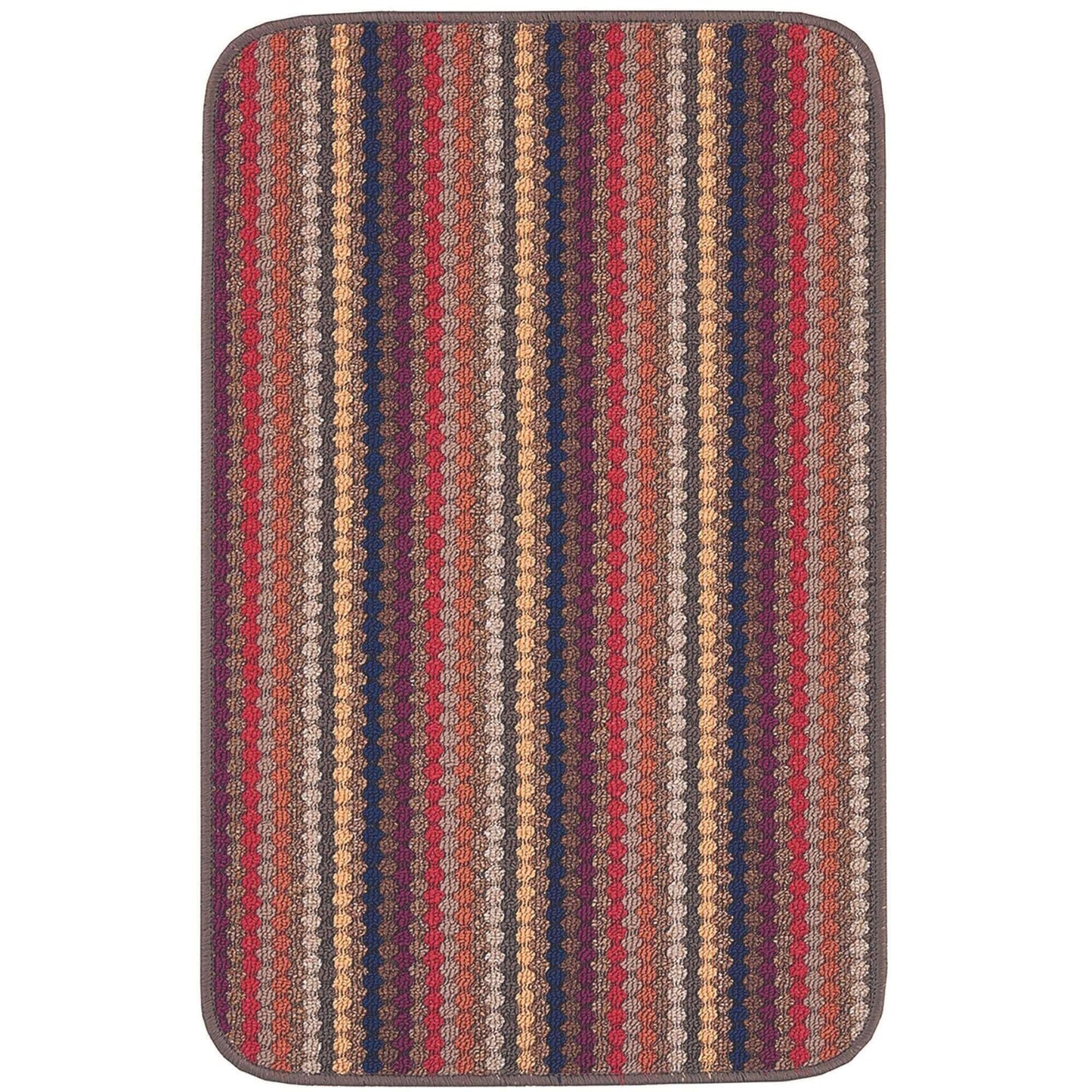 Washable Multicolour Stripe Mats| 111
