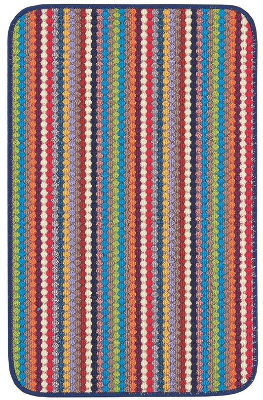 Washable Multicolour Stripe Mats| 111