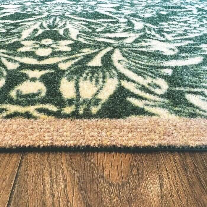 Abstract Washable Mat and Runner