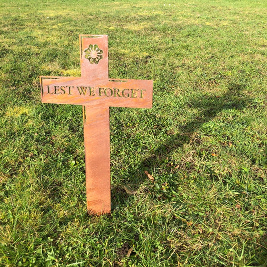 Buy Small Lest We Forget Garden Decoration Online - Fast Nationwide Delivery