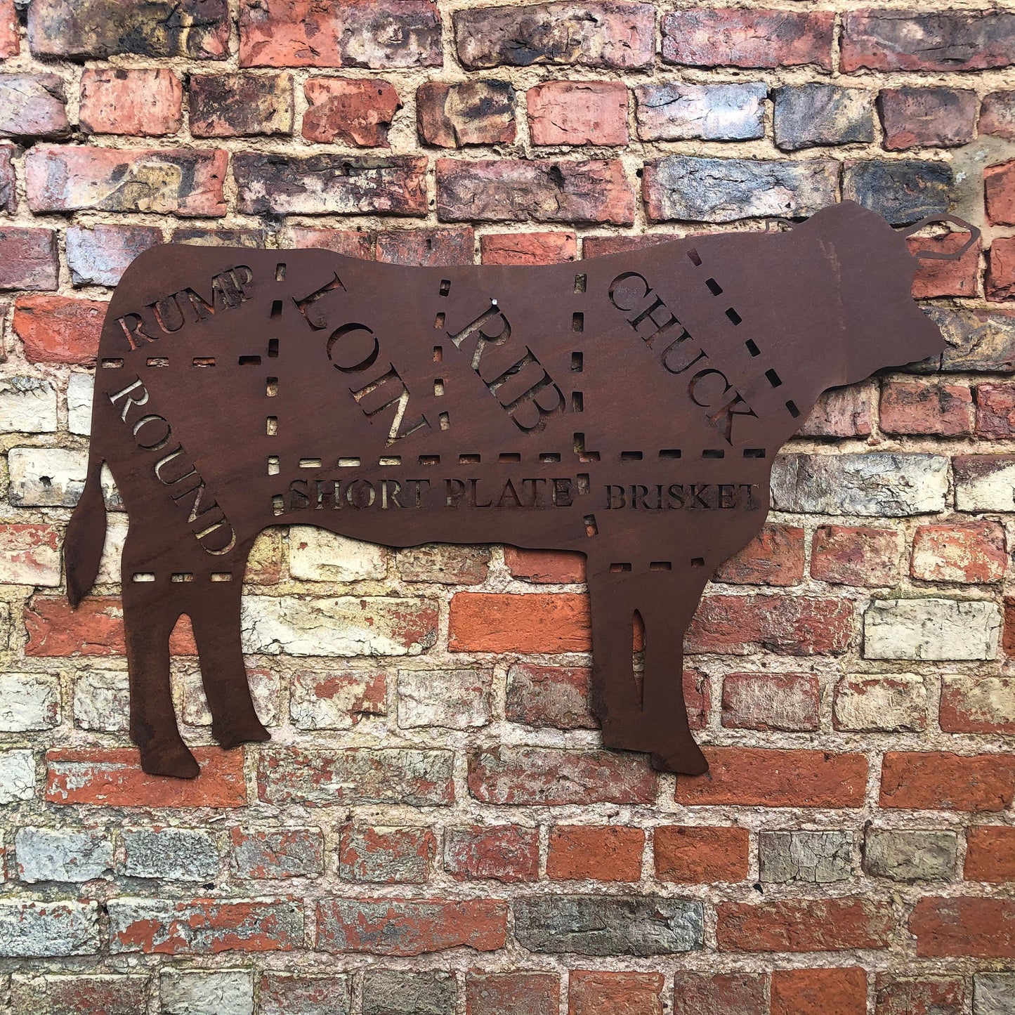 Buy Novelty Butchers Cuts Cow Wall Signs Online Gift - Fast Nationwide Delivery