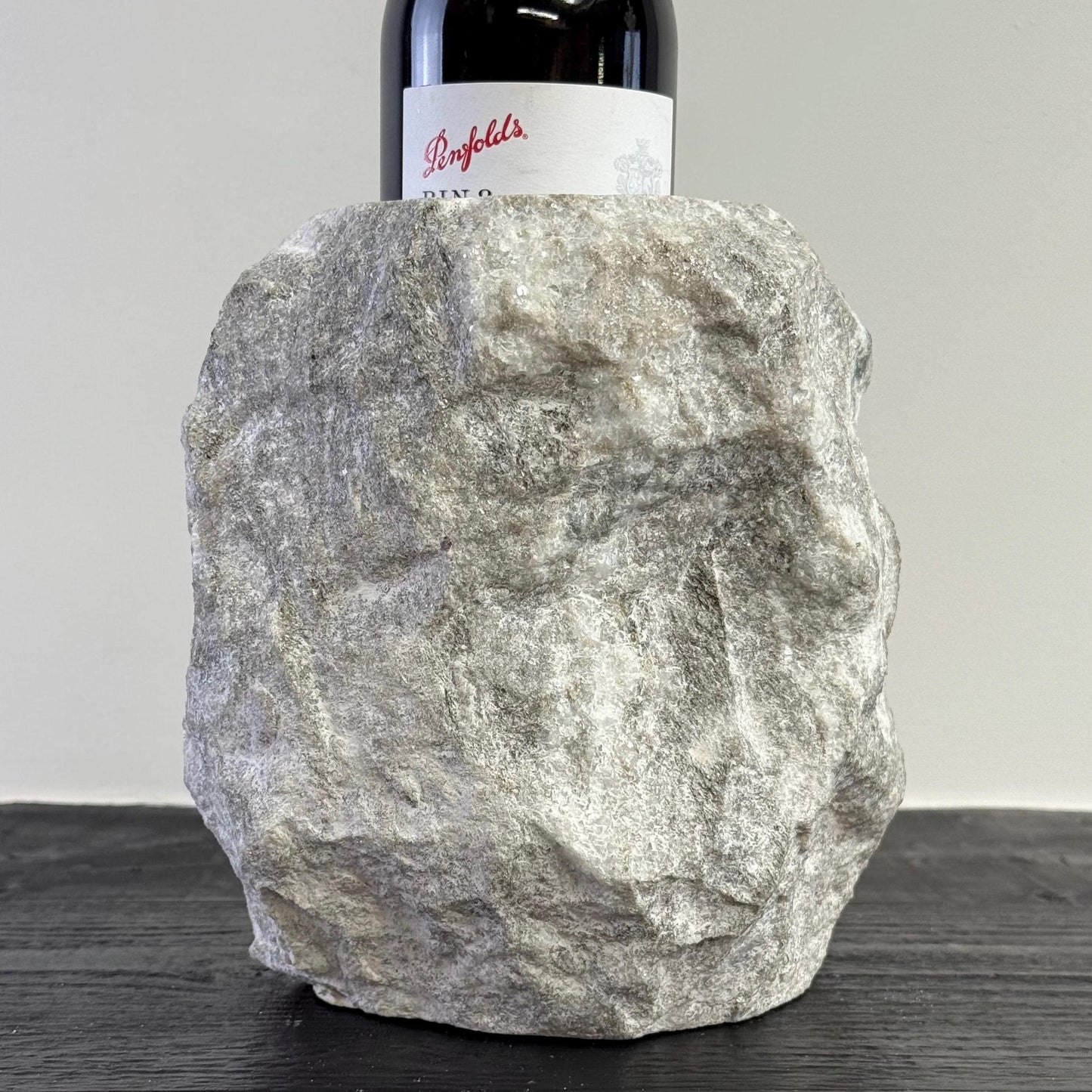 Marble Stone Solid Handcrafted Wine Bottle Holder
