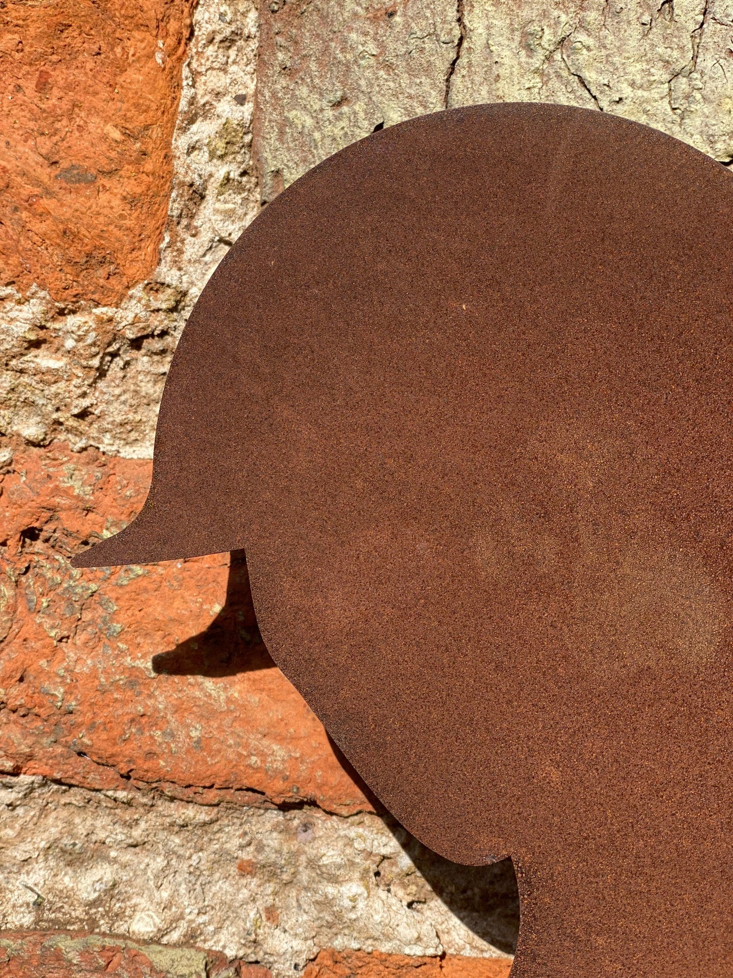 XXL Rusty Metal Lest We Forget Soldier Scene Garden Decoration