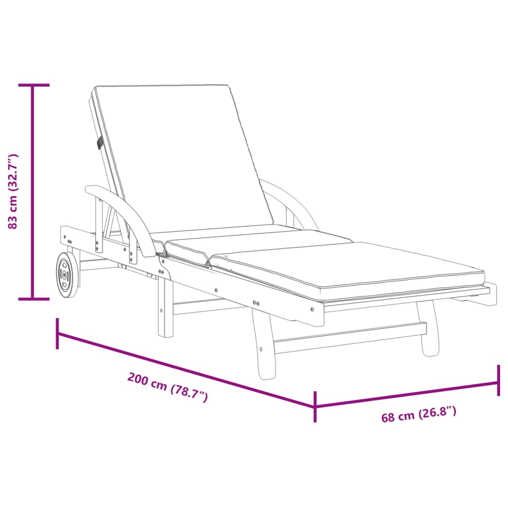 Blora Acacia Wood  - 200cm Includes Cushions