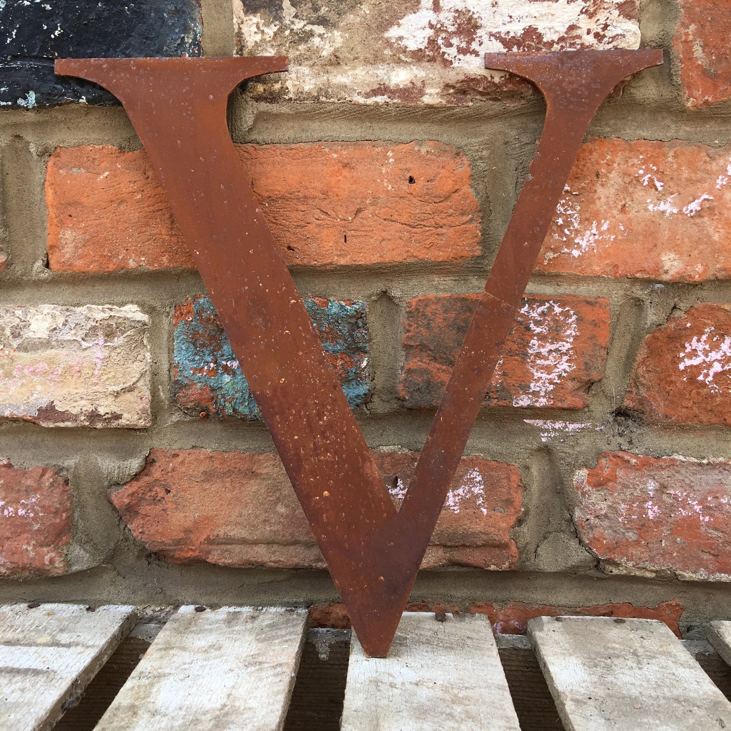 Classic Rusty Metal Letters 5" And 12" A-Z 0-9 Rustic Signs For The Home And Garden