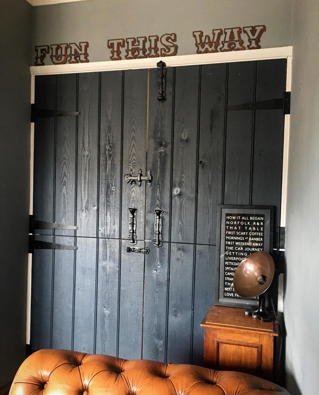 Rusty 5" Carnival Metal Letters A-Z