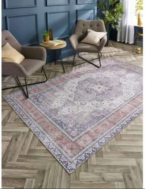 Washable Rug Eterna Medallion Design