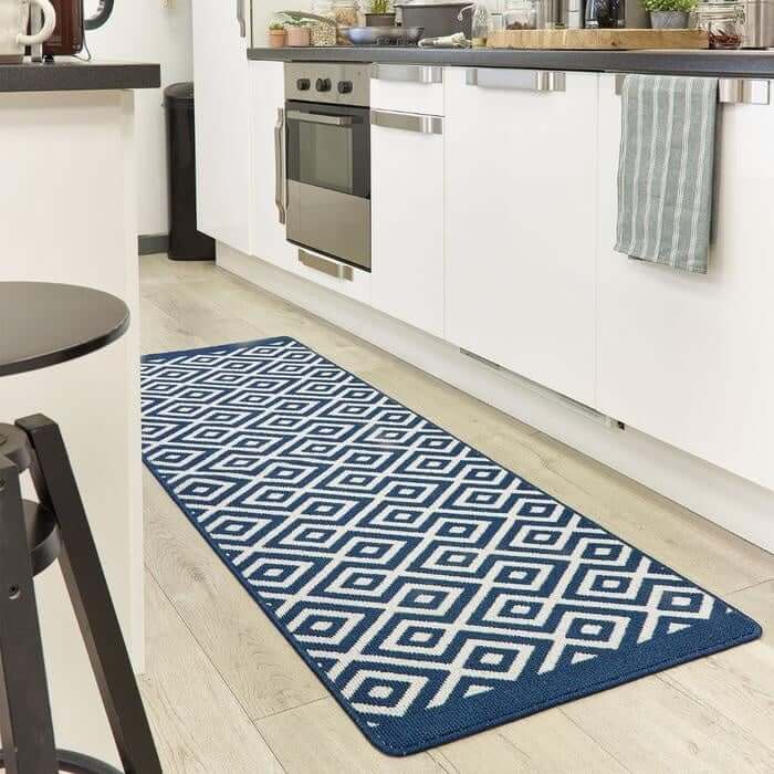 Washable Mat and Runner Diamond