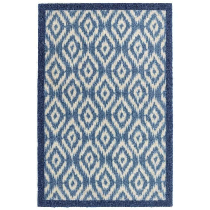 Geometric Washable Mat and Runner