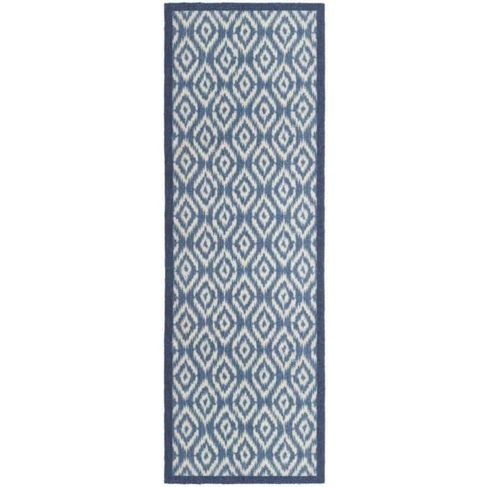 Geometric Washable Mat and Runner
