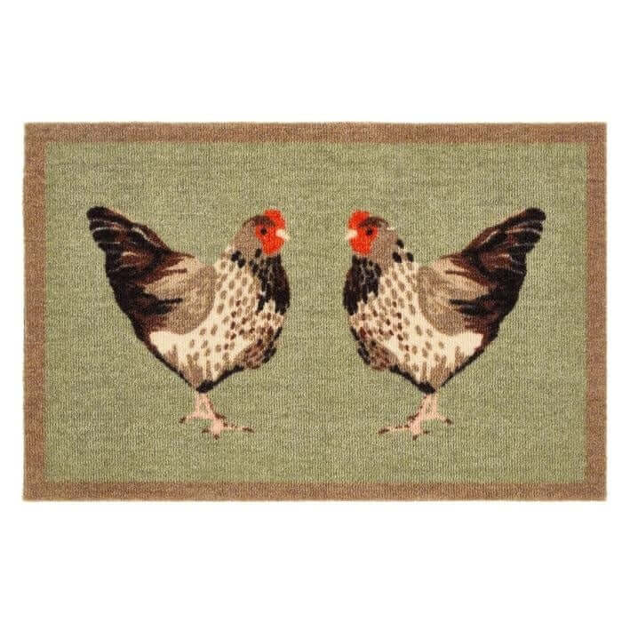 Washable Animal and Flower Themed Mats