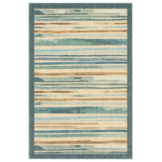 Geometric Washable Mat and Runner