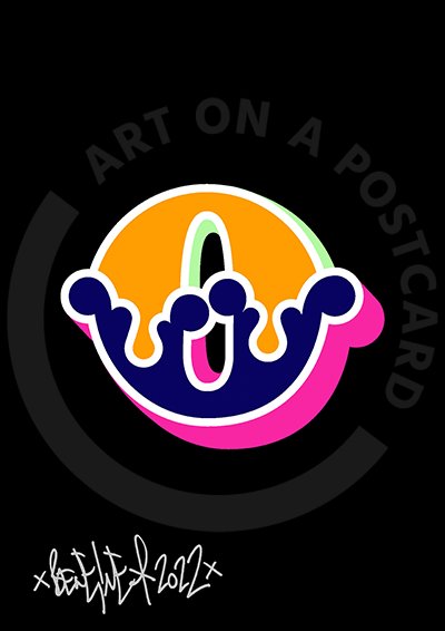 Ben Eine - Circus Font Letters, Hand-signed