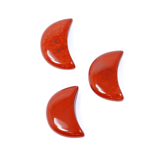 Healing Mini Moon Crystal - Red Jasper