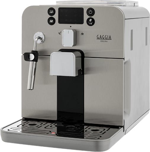 Buy Gaggia Brera Silver Bean-to-Cup Coffee Machine Online - Fast Nationwide Delivery