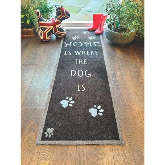 Dog Themed Washable Mat and Runner