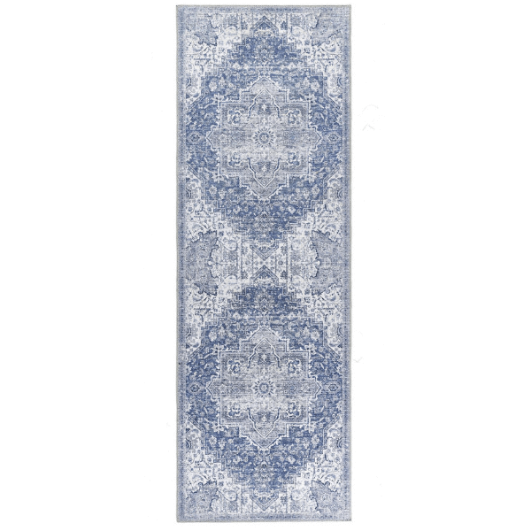 Washable Rug Eterna Blue
